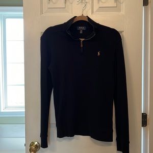 Polo Ralph Lauren Black sweater! Size: Teen or Big kids Large